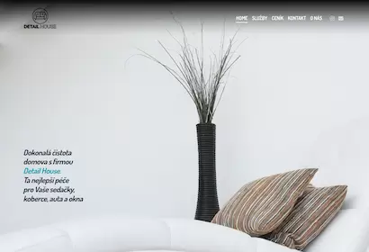 Náhľad webu detailhouse.cz