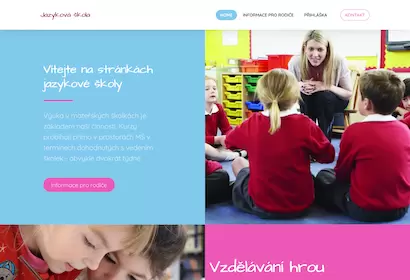 Náhľad webu jazykovaskolazb.cz