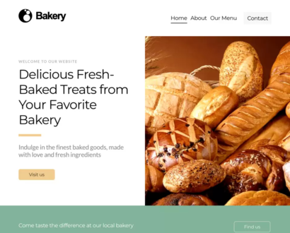 Náhľad šablóny Bakery 1
