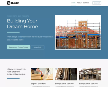 Náhľad šablóny Builder 2