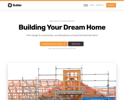 Náhľad šablóny Builder 3