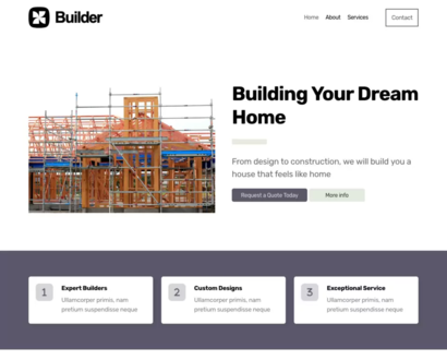 Náhľad šablóny Builder 4