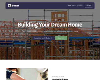 Náhľad šablóny Builder 5