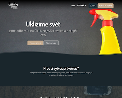 Náhľad šablóny Cleaning
