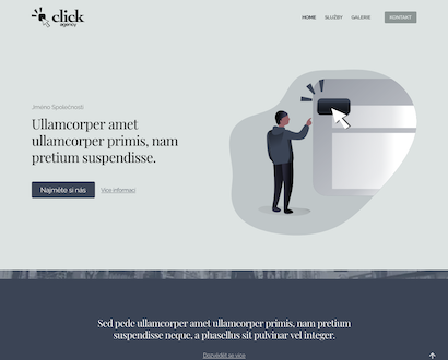 Náhľad šablóny Click