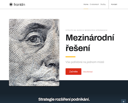 Náhľad šablóny Franklin