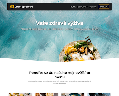 Náhľad šablóny Healthy Food
