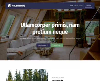Náhľad šablóny House Renting 5