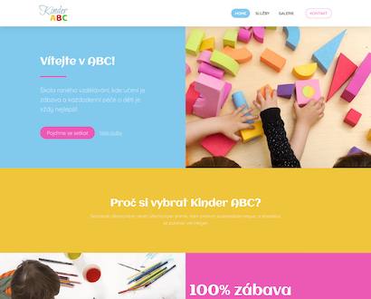 Náhľad šablóny Kinder