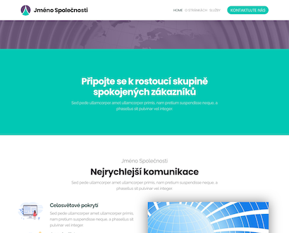Náhľad šablóny Purple
