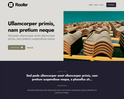 Náhľad šablóny Roofer 6