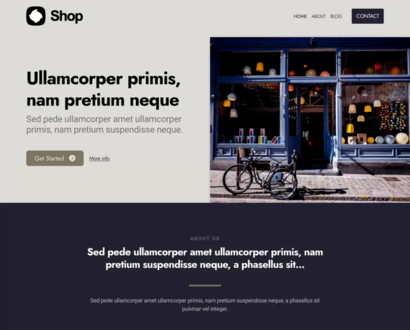 Náhľad šablóny Shop 6