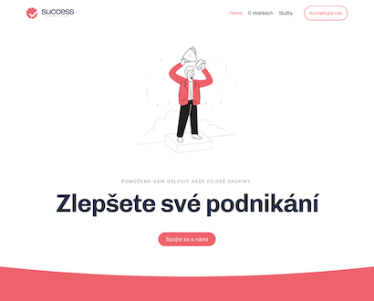 Náhľad šablóny Success